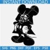 Disney Star Wars SVG, Darth Vader In Mickey Mouse Ears SVG, Mickey Darth Vader Star Wars SVG