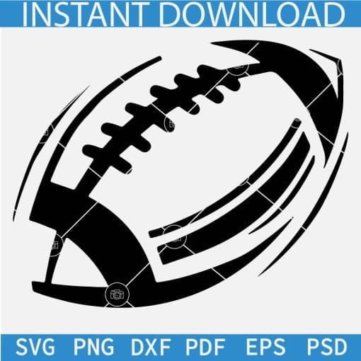 Black Football Ball Icon SVG