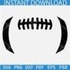 Football Ball laces SVG