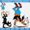 Goofy Dog Yoga SVG, Goofy standing with front legs svg, Funny Goofy Dog SVG