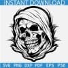 Halloween Skull Mummy Laughing Svg