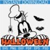 Halloween peeking goofy SVG, Goofy dog Halloween SVG