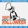 Happy Halloween Goofy Dog SVG, Halloween peeking goofy SVG, Goofy dog Halloween SVG