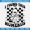 I found this humerus Ghost with Bone SVG, I found this humerus checkered Pattern