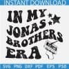 In my Jonas Brothers era Retro Wavy Text SVG
