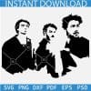 Jonas Brothers Vector SVG, Nick Kevin and Joe Stencil SVG