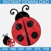 Ladybug Layered SVG