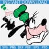 Layered Goofy Head SVG, Goofy Dog Colored SVG