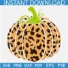 Leopard Prints Pumpkin Layered SVG, Pumpkin with Leopard Prints SVG, Animal Prints Pumpkin SVG