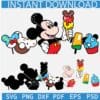 Mickey Mouse snacks Layered SVG, Disneyland Snacks SVG, Disney Snacks SVG