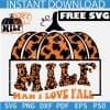 Free MILF Man I Love Fall Leopard Prints Layered SVG