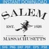 Salem Massachusetts Est 1626 SVG