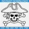 Pirates Skull & Crossbones SVG