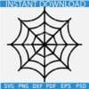 Spider web SVG, Halloween Spider Web SVG, Cobweb Spider SVG, Cute Web SVG