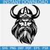 Viking Head Logo Svg,