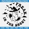 Freak in the sheet Girl Ghost SVG