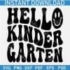 Hallo Kindergarten Smile SVG