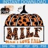 MILF Man I Love Fall Leopard Prints Layered SVG,