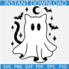 Cat Ghost SVG, Cute Ghost Cat Svg, Halloween Ghost Cat Svg, Halloween Cat SVG