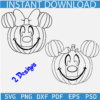 Disney Jack-O-Lantern Bundle SVG, Pumpkin Mickey Jack-O-Lantern Bundle SVG, Mickey Mouse Jack-O-Lantern Bundle SVG