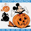 Mickey Pumpkin Halloween SVG, Mickey Mouse Inside Halloween Pumpkin SVG, Halloween Disney Pumpkin SVG