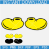 Mickey Shoes Layered SVG, Disney Shoes SVG, Mickey Mouse Shoes SVG