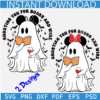 Minnie and Minnie Mouse Ghost Reading Book Bundle SVG, Ghosting You For Books And Wine Minnie Bundle SVG