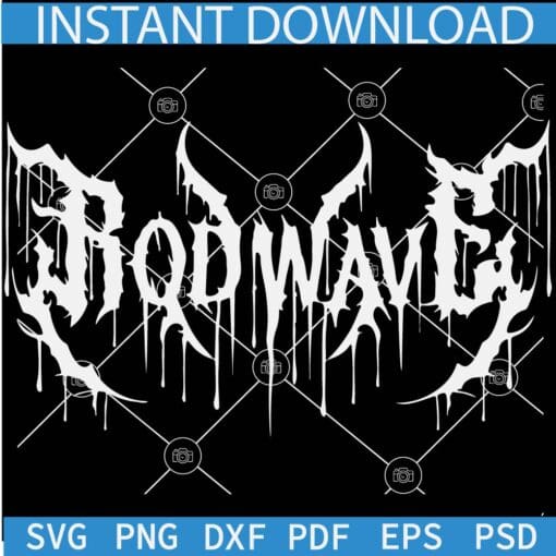 Rod Wave Dripping SVG, Rod Wave Rapper SVG, Drippy Rod Wave Nostalgia SVG, Rod Wave Singer SVG PNG EPS DXF