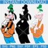Shy Goofy Dog SVG, Goofy Dog in deep thought SVG, Disney Goofy Dog SVG