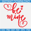 Be mine heart Symbol SVG, Valentine SVG, Love heart Be Mine SVG