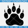 Bear Claw SVG, Claw Vector SVG, Claw Silhouette SVG