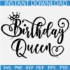 Birthday Queen SVG, Birthday Girl Crown SVG, Birthday Diva SVG