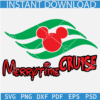 Merrytime cruise Mickey SVG, Mickey Cruise SVG, Christmas Mickey SVG