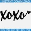XOXO SVG, Valentine's Day Svg, Love Svg, Valentine Saying Svg