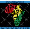 It's The Juneteenth For Me 1865 Freedom Day Africa Map SVG PNG PDF DXF