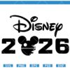 Disney Death Star 2026 SVG, Star Wars Family Vacation 2026 Svg, Disneyland SVG