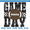 Grunge Game Day Football SVG, Distressed Football SVG, Game Day svg, Football SVG