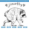 Jimothy Raccoon SVG, Viral Raccoon Meme SVG, Famous Seattle Raccoon SVG
