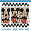 Mickey and Friends Checkered SVG, Disney Friends SVG, Family Vacation SVG