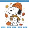 Snoopy Dog Fall SVG, Snoopy Preppy Fall SVG, Charlie Brown SVG  