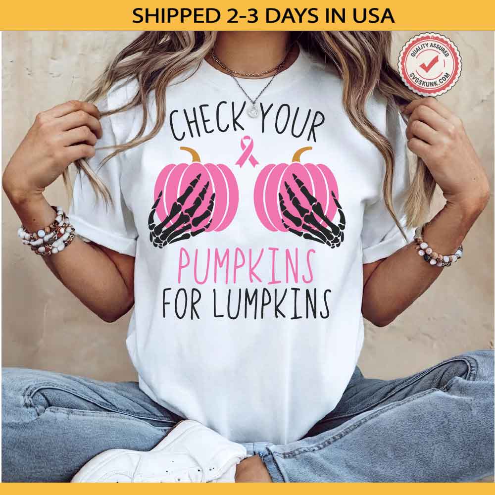 Check Your Pumpkins white shirt-01